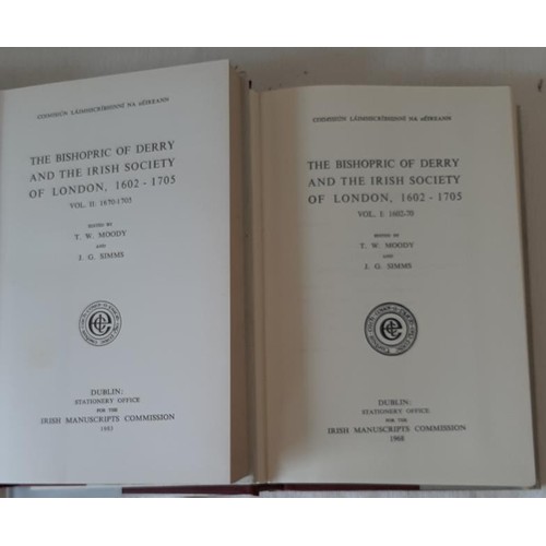 348 - Four volumes dealing with The Irish Society of London: The Bishopric of Derry and the Irish Society ... 