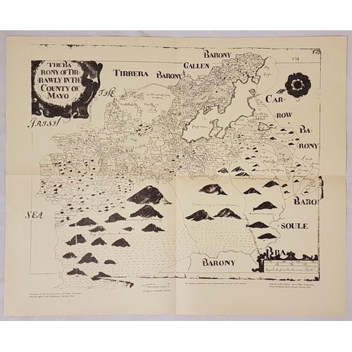 359 - Robert C. Simington. Book of Survey and Distribution – County of Mayo. 1956. Oblong folio with... 