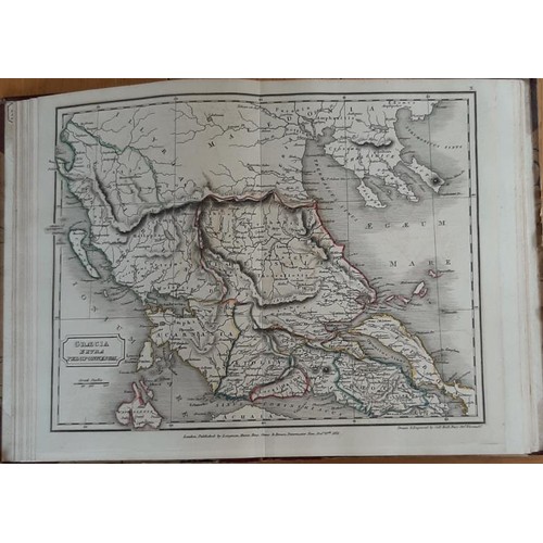 521 - Maps: Bacon’s Map of England and Wales (n.d.), scale 1 inch to 8 miles. Two linen-backed sheet... 