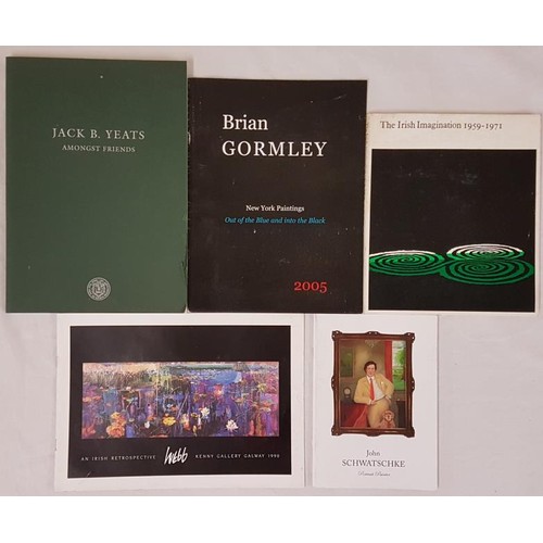 524 - Jack B Yeats Exhibition Catalogue Douglas Hyde Gallery 2004; The Irish Imagination 1959-1971 in asso... 