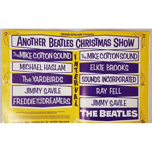 526 - Beatles: Christmas Show 1964. With drawings by John Lennon and portrait of Jimmy Savile