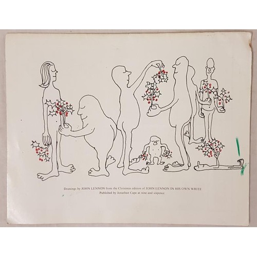 526 - Beatles: Christmas Show 1964. With drawings by John Lennon and portrait of Jimmy Savile