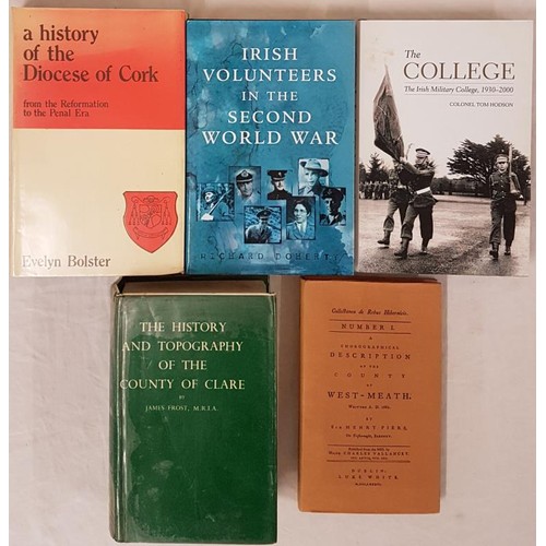 554 - The History And Topography of the County of Clare by James Frost M.R.I.A., dj; Irish Volunteers In T... 