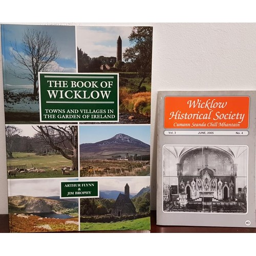 559 - Wickow: The Book of Wicklow, 1st Ed. Large Soft Cover, Signed by both authors;  Wicklow Histori... 