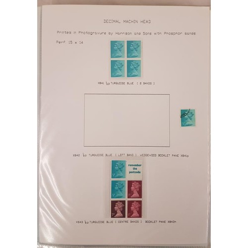 561 - Very Good & Detailed Album of G.B. Stamps - Queen Elizabeth II 1971-1987. c.99 pages