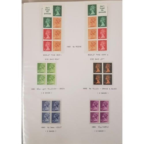 561 - Very Good & Detailed Album of G.B. Stamps - Queen Elizabeth II 1971-1987. c.99 pages