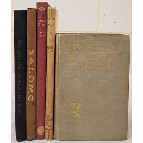 318 - Wilde, Oscar and John Vassos. The Ballad of Reading Gaol. E. P. Dutton, 1928; Wilde, Oscar. Salome: ... 