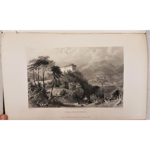 568 - Allom, (T.) Views in The Tyrol. London c.1836. engraved title with large vignette., folding map., 44... 