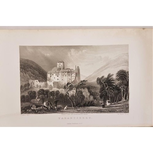 568 - Allom, (T.) Views in The Tyrol. London c.1836. engraved title with large vignette., folding map., 44... 