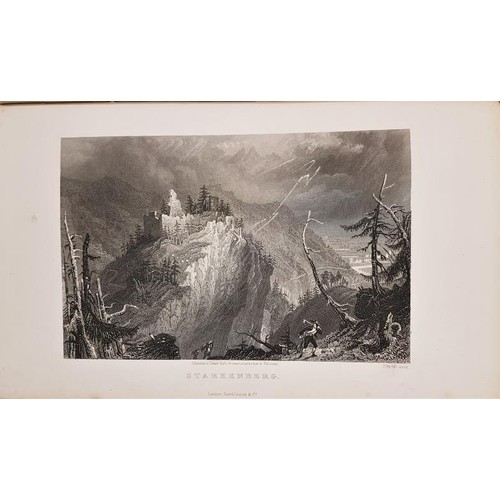 568 - Allom, (T.) Views in The Tyrol. London c.1836. engraved title with large vignette., folding map., 44... 