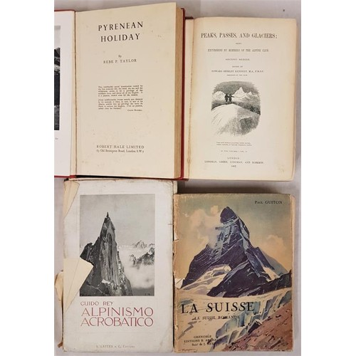 573 - Kennedy, Edward Shirley, [Editor]. Peaks, Passes, and Glaciers; Being Excursions by Members of ... 