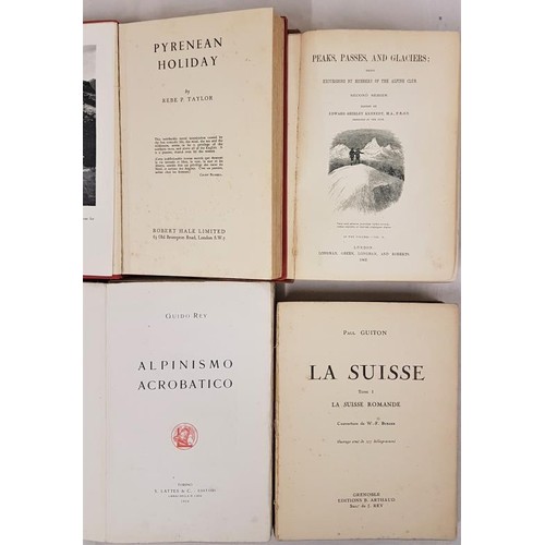 573 - Kennedy, Edward Shirley, [Editor]. Peaks, Passes, and Glaciers; Being Excursions by Members of ... 