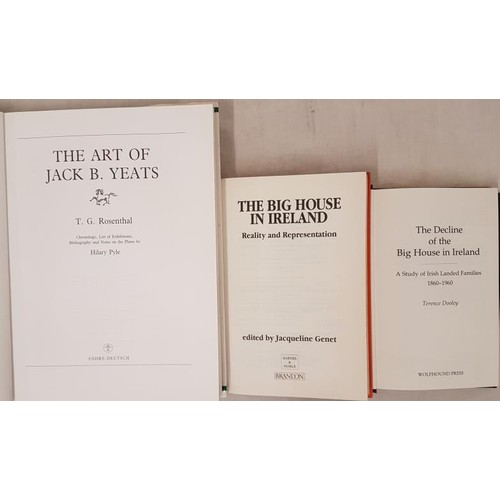 18 - The Art of Jack B Yeats by T. G. Rosenthal. Large format; The Decline of the Big House in Ireland. S... 