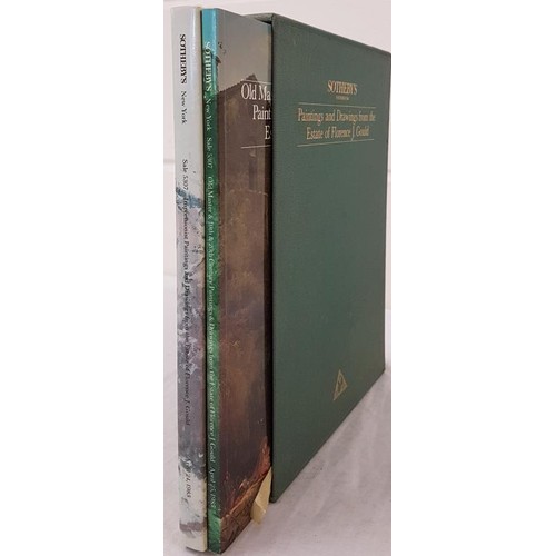 30 - Two vol Catalogue from Sothebys in slip case for the paintings and drawings from the estate of Flore... 