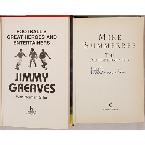42 - Football’s Great Heroes and Entertainers, Jimmy Greaves, 1st Edition, 1st Printing, 2007, Hodd... 