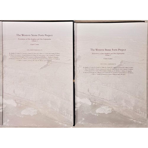 70 - Claire Cotter, The Western Stone Forts Projects, Discovery Programme, 2012, 2 vols, Large 4to, mint ... 