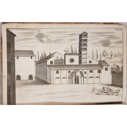 74 - Joannis Ciampini Romani. Vetera Monimenta. . 1690. First edit. Folio. Italian plate book with 70 cop... 