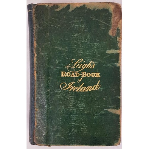 152 - Leigh’s Road Book of Ireland, 3rd ed 1835, 12mo full leather modern reback with original cover... 