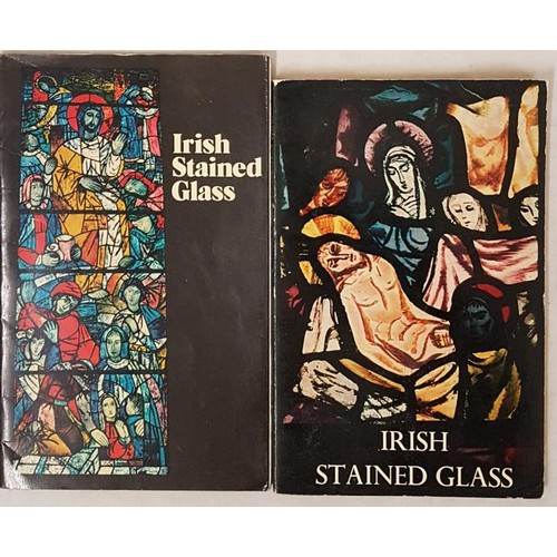 153 - J. White & Michael Wynne. Irish Stained Glass. 1963. 1st edtion with coloured plates after Harry... 