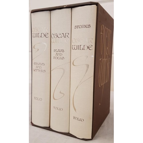 156 - Wilde, Oscar. Stories; Plays and Poems; Letters and Essays. Edited and introduced by Merlin Holland.... 