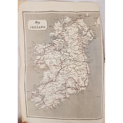 166 - Inglis, Henry D. A Journey Throughout Ireland, during the Spring, Summer, and Autumn of 1834. Foldin... 