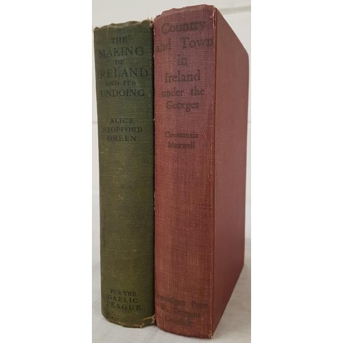 172 - Alice Stopford Green. The Makings of Ireland and Its Undoing. 1909. 1st Map;  and   C... 