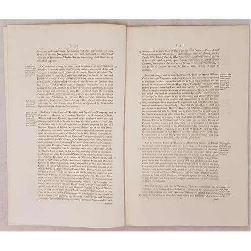 623 - A Bill to dissolve the Corporation of the Royal Canal and to provide for carrying on and completing ... 