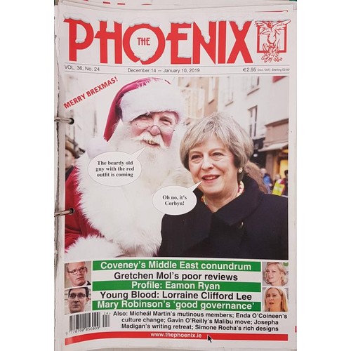 628 - Complete Set of Phoenix Magazine Covers - January 2010 to December 2019