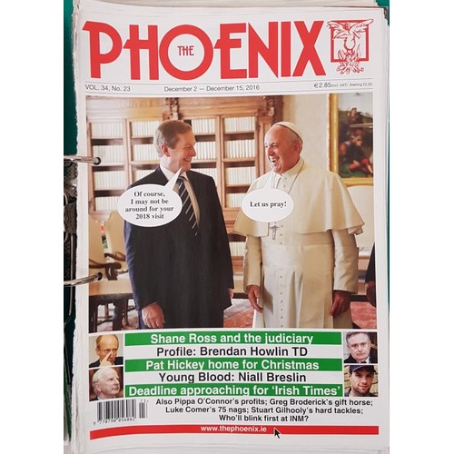 628 - Complete Set of Phoenix Magazine Covers - January 2010 to December 2019