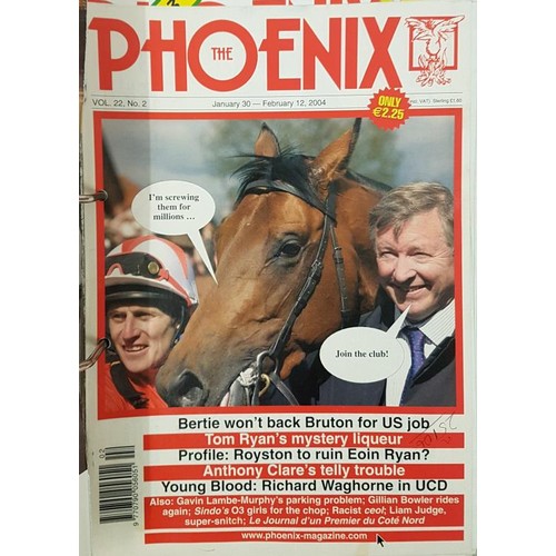 629 - Quantity of Phoenix Magazine Covers January 2002 to December 2009 and Miscellaneous 1991-2001... 