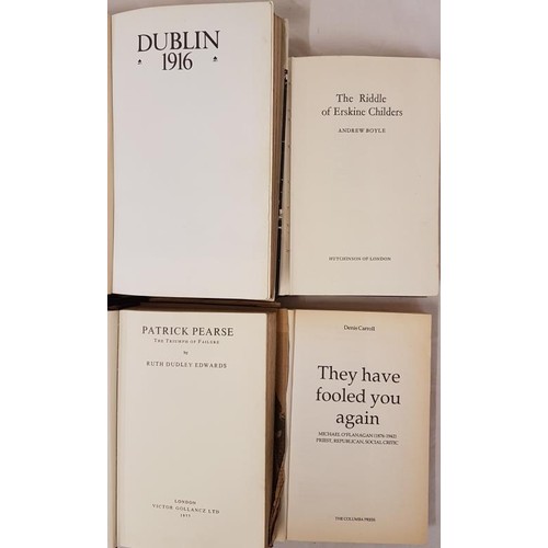 642 - Republican Interest. Patrick Pearse. The Triumph of Failure by Dudley Edwards in dj. 1977; The Riddl... 