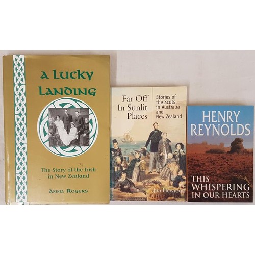 649 - Australia and NZ; Far Off in Sunlit Places, 1998; A Lucky Landing, the story of the Irish in NZ, 199... 