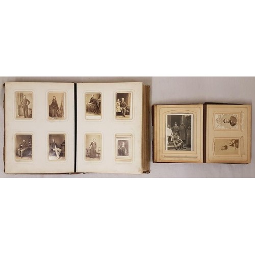 655 - Two Victorian Photograph Albums