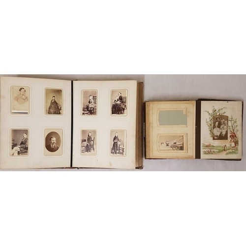 655 - Two Victorian Photograph Albums