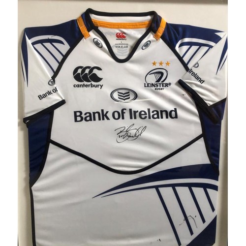668 - Brian O Driscoll – signed Leinster jersey. Ireland’s greatest every player - signed  for the vendor ... 