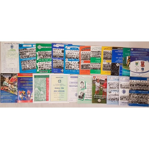 3 - G.A.A. Waterford Senior Hurling Final Match Programmes 1984-2018 (12) and Waterford Senior Football ... 
