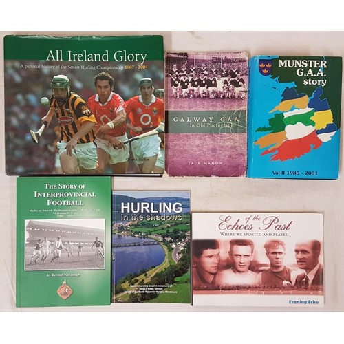 10 - Hurling In The Shadows - Commemorative Booklet in memory of Olive O'Brien; Munster G.A.A. Story Vol ... 