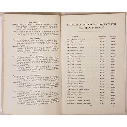19 - Irisleabar Bliantúil 1951 - Official Records of the Gaelic Athletic Association 1951. Printed... 