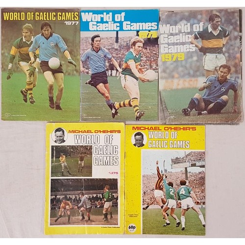 30 - Michael O'Hehir's World Of Gaelic Games 1973 & 1975; and World Of Gaelic Games 1977, 78 and 79 (... 