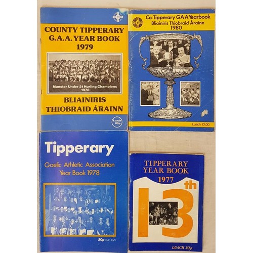 34 - Tipperary Year Book 1977; Tipperary G.A.A. Year Book 1978, 79 and 80 (4)