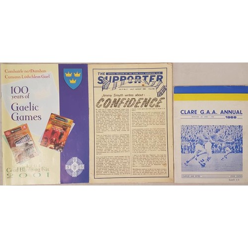 35 - G.A.A. Clare G.A.A. Annual 1966, The Supporter (Official Bulletin of the Clare G.A.A. Supporters Clu... 