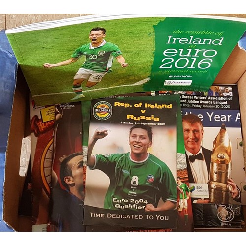 51 - Irish International Soccer - a collection of c.20 items incl. Programmes etc.