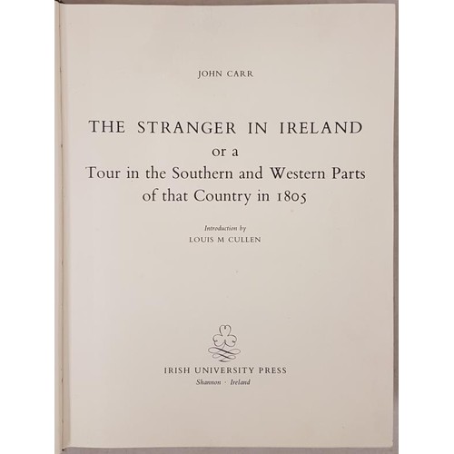 65 - A Stranger in Ireland: Or, a Tour in the Southern and Western Parts of the Country in the Year 1805.... 