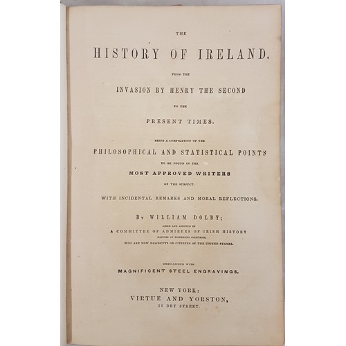 90a - O'Halloran, Sylvester and William Dolby The History of Ireland from the Invasion By Henry the Second... 