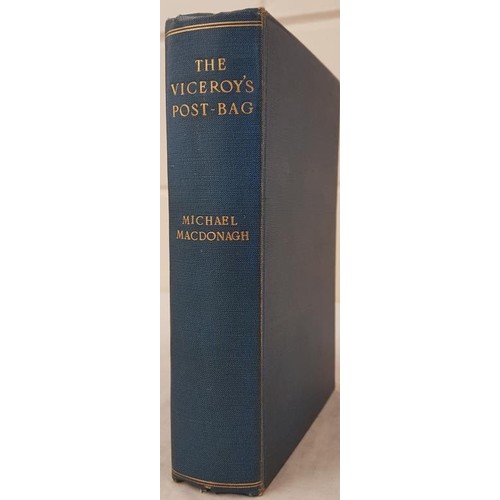 104 - Michael McDonagh The Viceroy's Postbag, 1 volume, London 1904