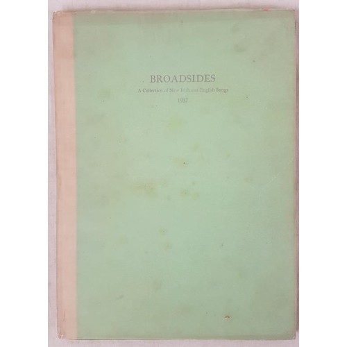 112 - [illustrated by Jack B. Yeats, Harry Kernoff, Maurice McGonigal] Broadsides. A Collection of New Iri... 