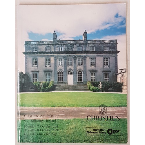 123 - Christies catalogue re sale of contents of Castletown House, Co. Kilkenny on the 7th & 8th Octob... 