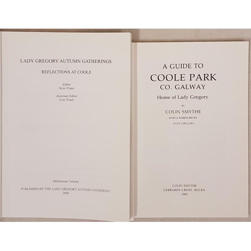 131 - Smythe, A Guide to Coole Park, cards, 1983. Lady Gregory Autumn Gatherings, Reflections at Coole, mi... 