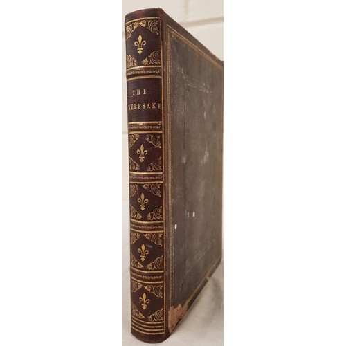 144 - Miss Power, Editor; The Keepsake, 1853 with beautifully finished engravings by Fredrick Heath, 1 vol... 