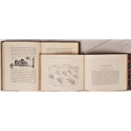 168 - Richard Doyle. A Journal Kept in the Year 1840, 1885. 1st. Illustrated;  and  Richard Doyle Manners ... 